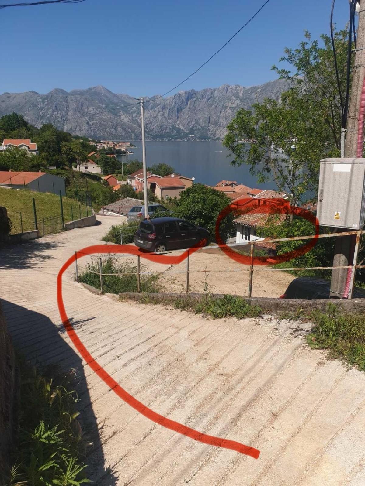 House With Big Terrace And Beautiful Sea View Villa Котор Екстериор снимка